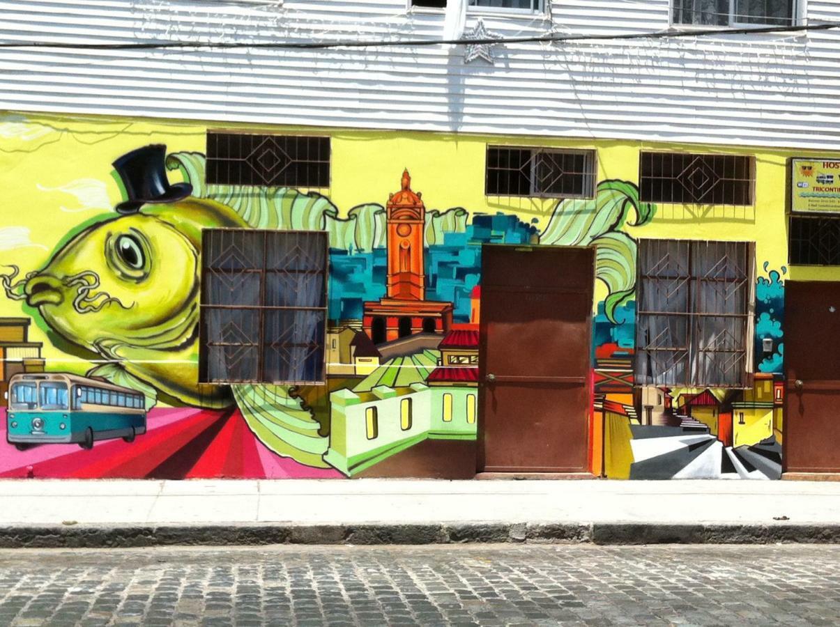 Hostal Tricontinental Valparaíso Esterno foto